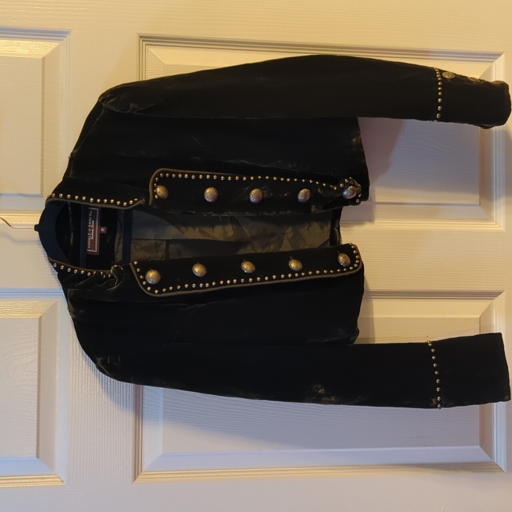 Double D Ranch Crop Velvet Jacket